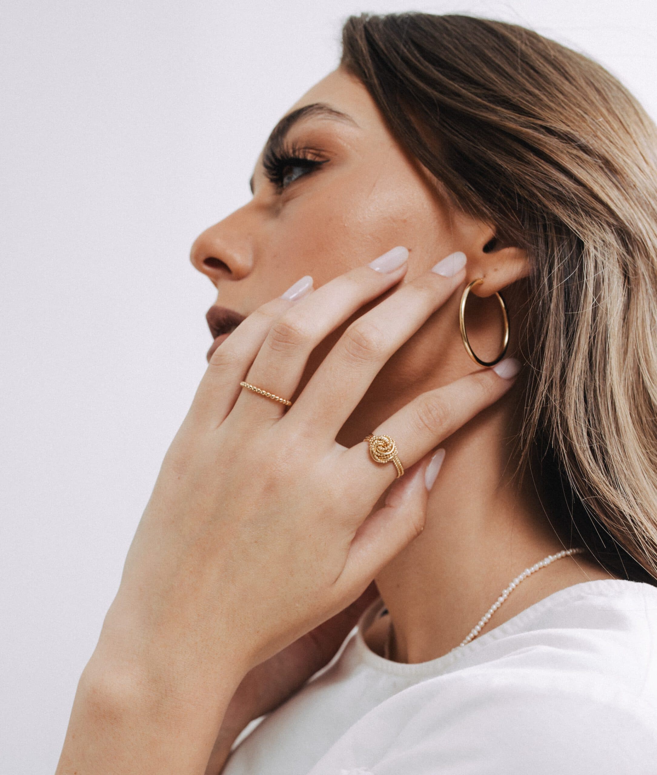 טבעת רוז וינטג' כדורי – תמונה 2