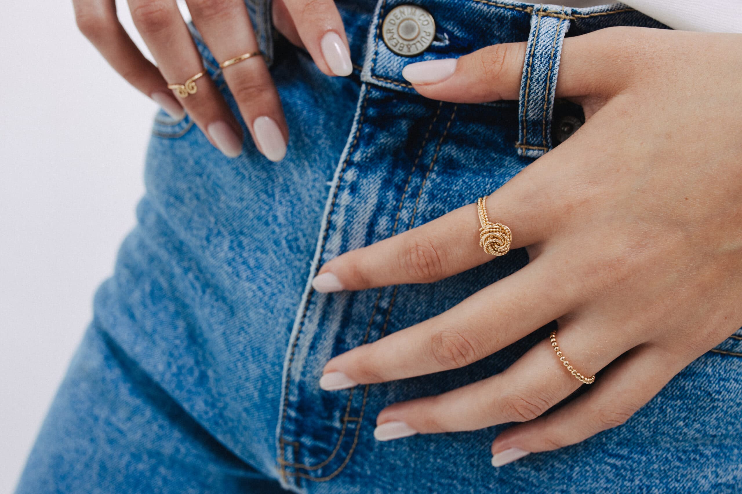 טבעת רוז וינטג' כדורי – תמונה 3