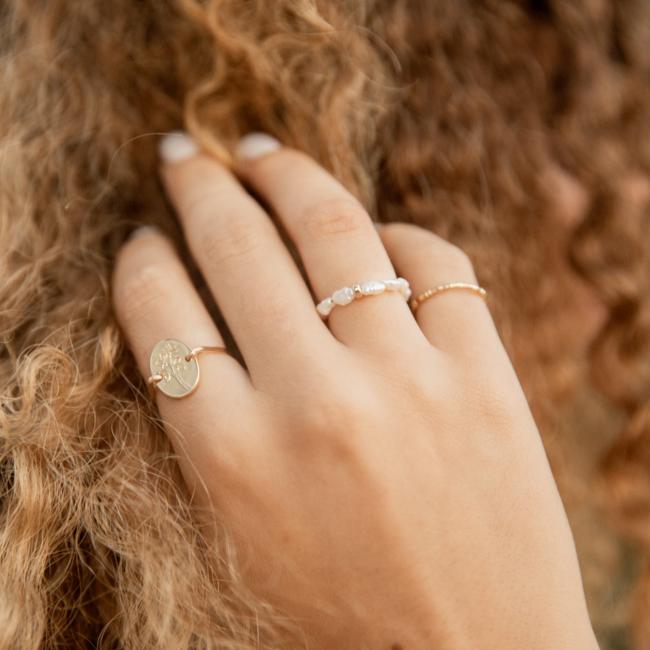 טבעת מטבע רוז – תמונה 2