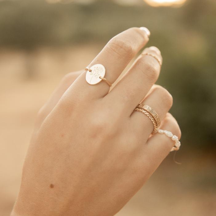 טבעת מטבע רוז – תמונה 3