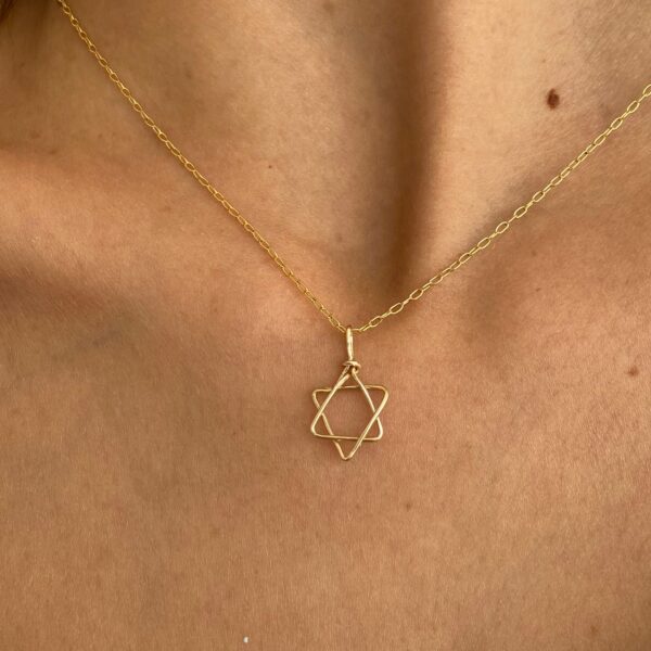 ⁦שרשרת מגן דוד⁩ – תמונה ⁦2⁩